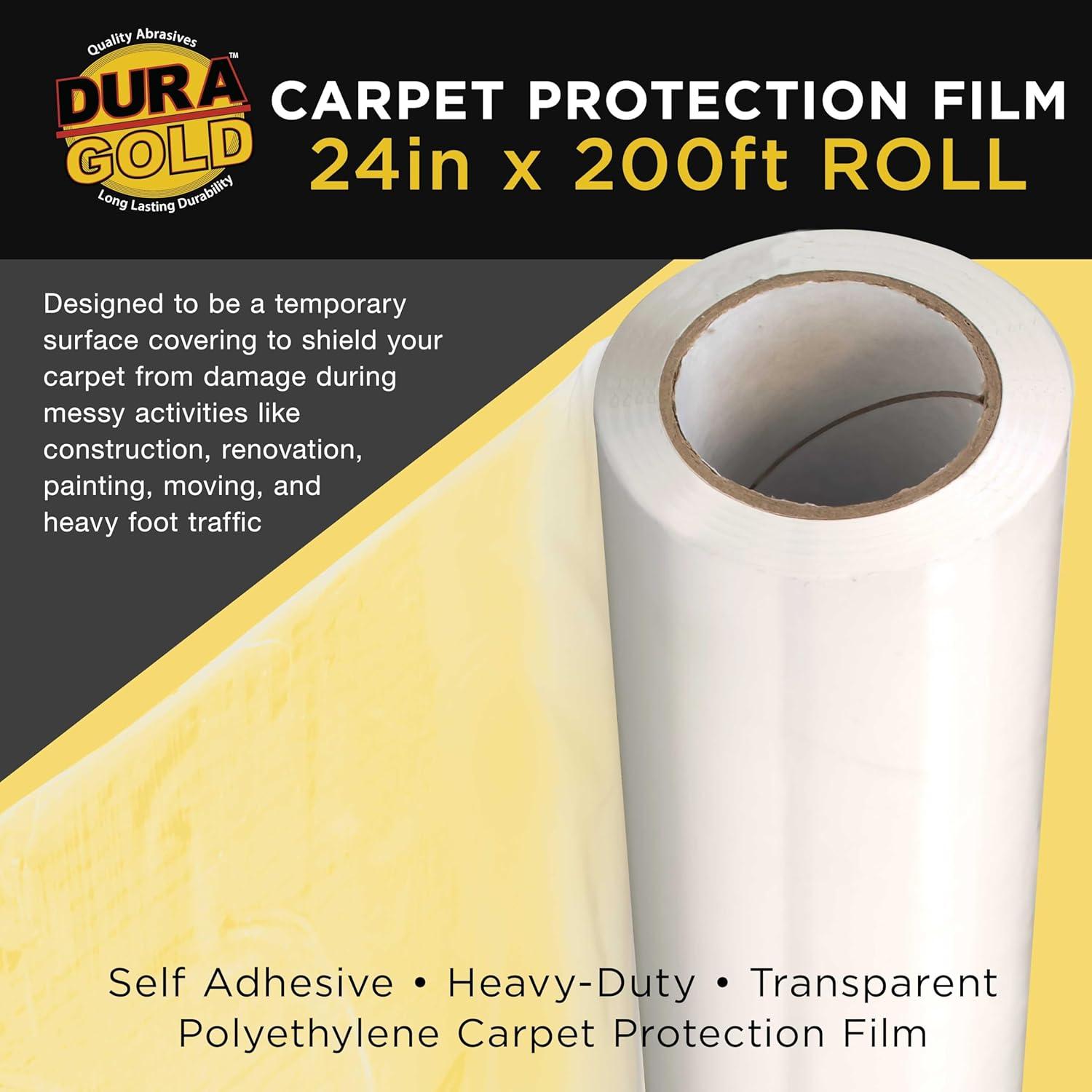 Película Protectora para Alfombra Dura-Gold 24" x 61m