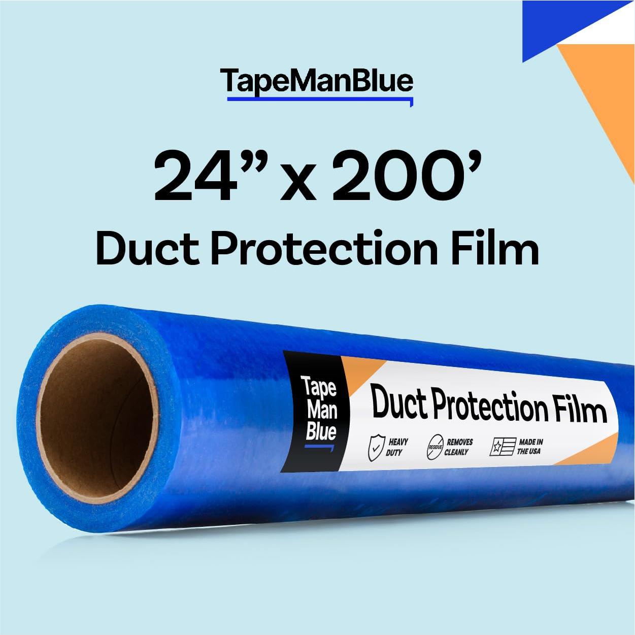 Película Protectora de Conductos TapeManBlue 61m Azul