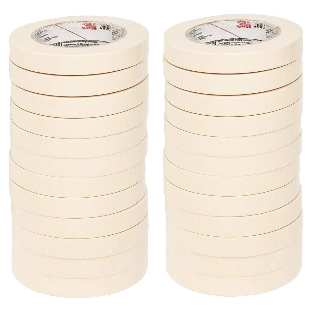 Cinta de enmascarar 3M Highland 1,91 cm x 54,86 m - 24 rollos