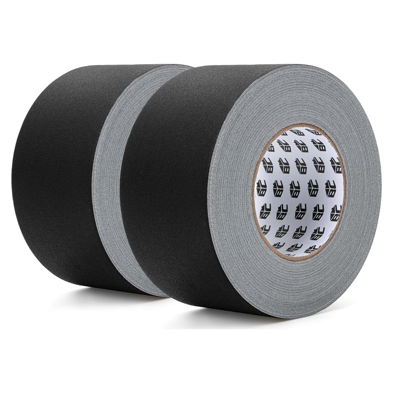 Cinta Gaffer Negra Bates 3 Pulgadas x 54,86 Metros - 2 Rollos