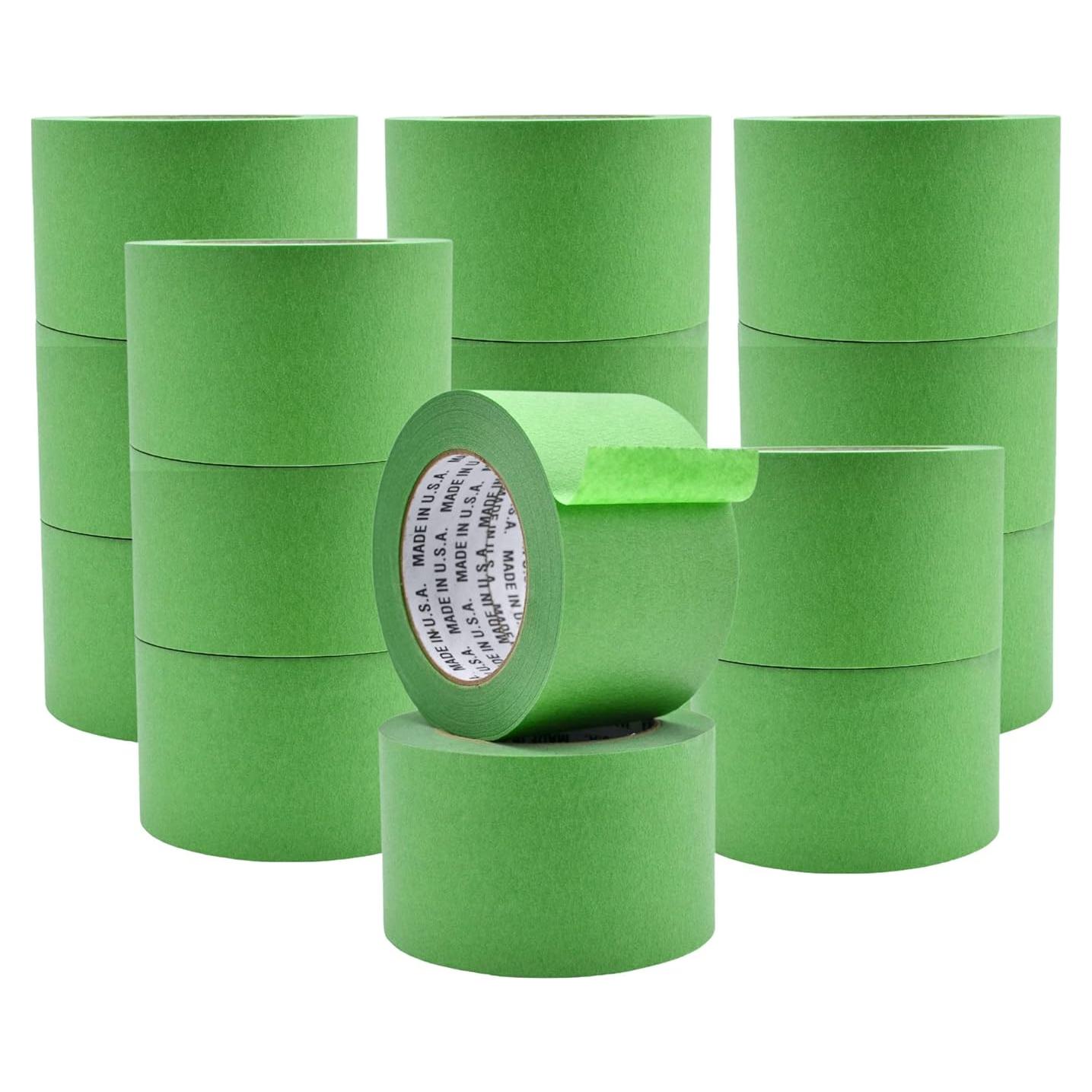 Cinta de Pintor Verde WOD PMT22G 7,62 cm x 54,86 m Pack 16