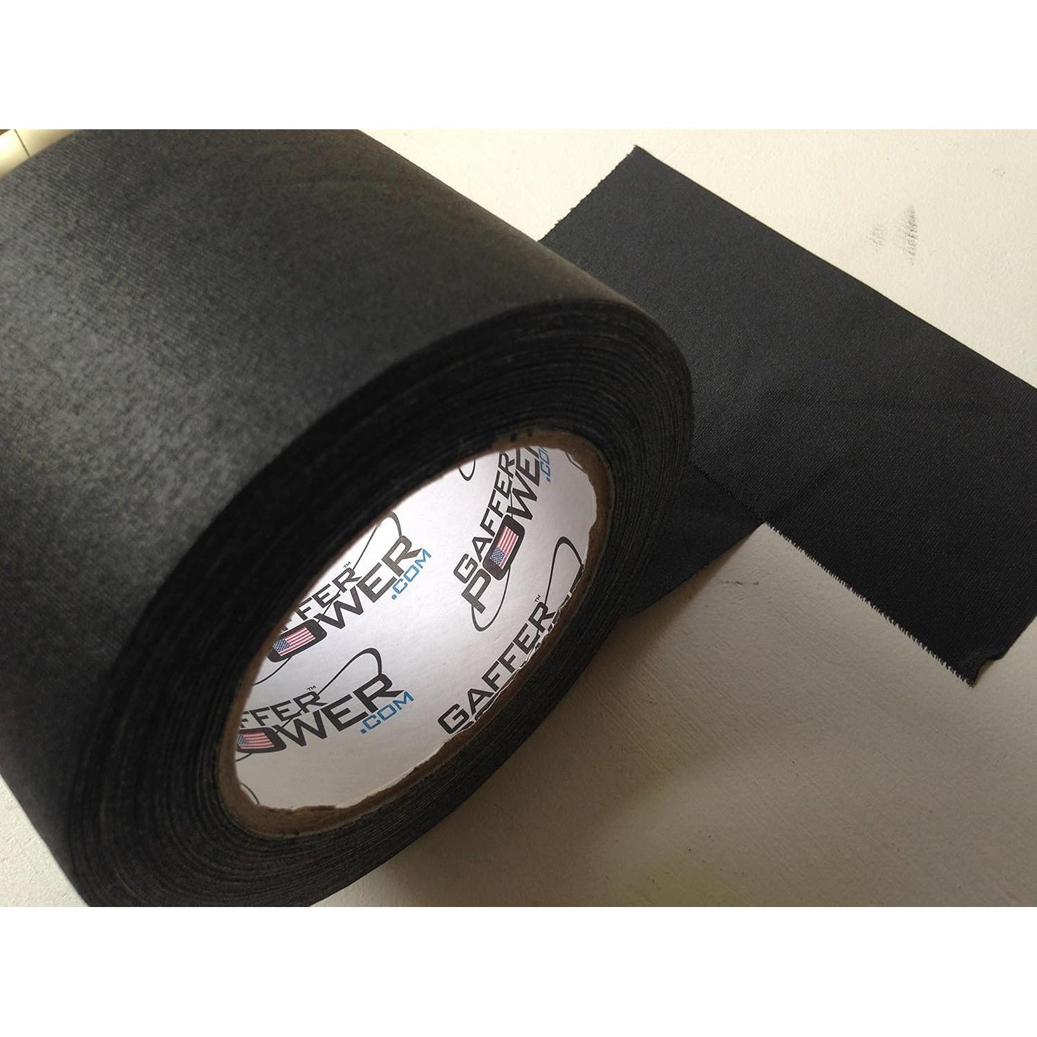 Cinta Gaffer Profesional Gaffer Power 7,62 cm x 27,43 m Negra