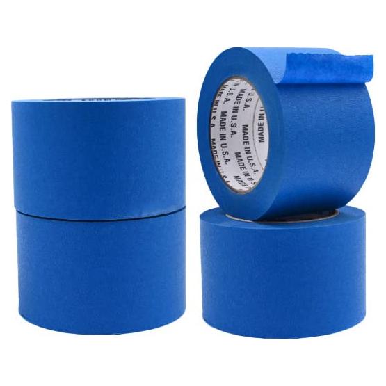 Cinta de Pintor Azul WOD 3" x 54.86 m - 4 Rollos