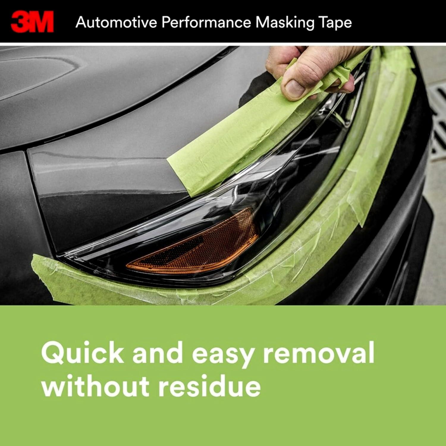 Cinta de enmascarar 3M 06654 36 mm x 32 m para auto