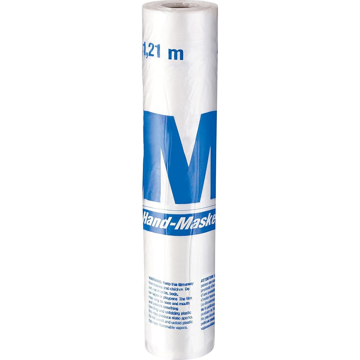 Película de enmascarar 3M Hand-Masker AMF48, 1.83m x 54.86m, 12 rollos