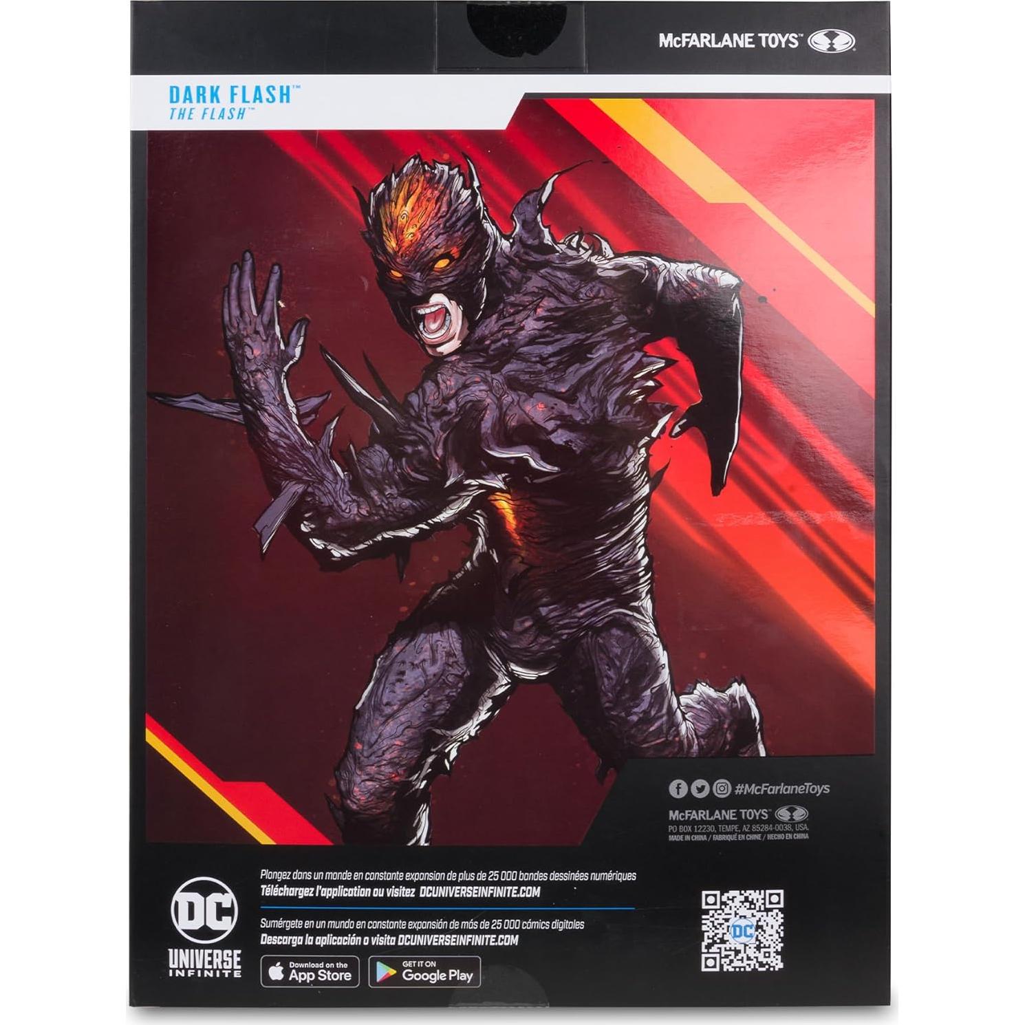 Estatua Flash Oscuro McFarlane Toys 30,48 cm Detallada