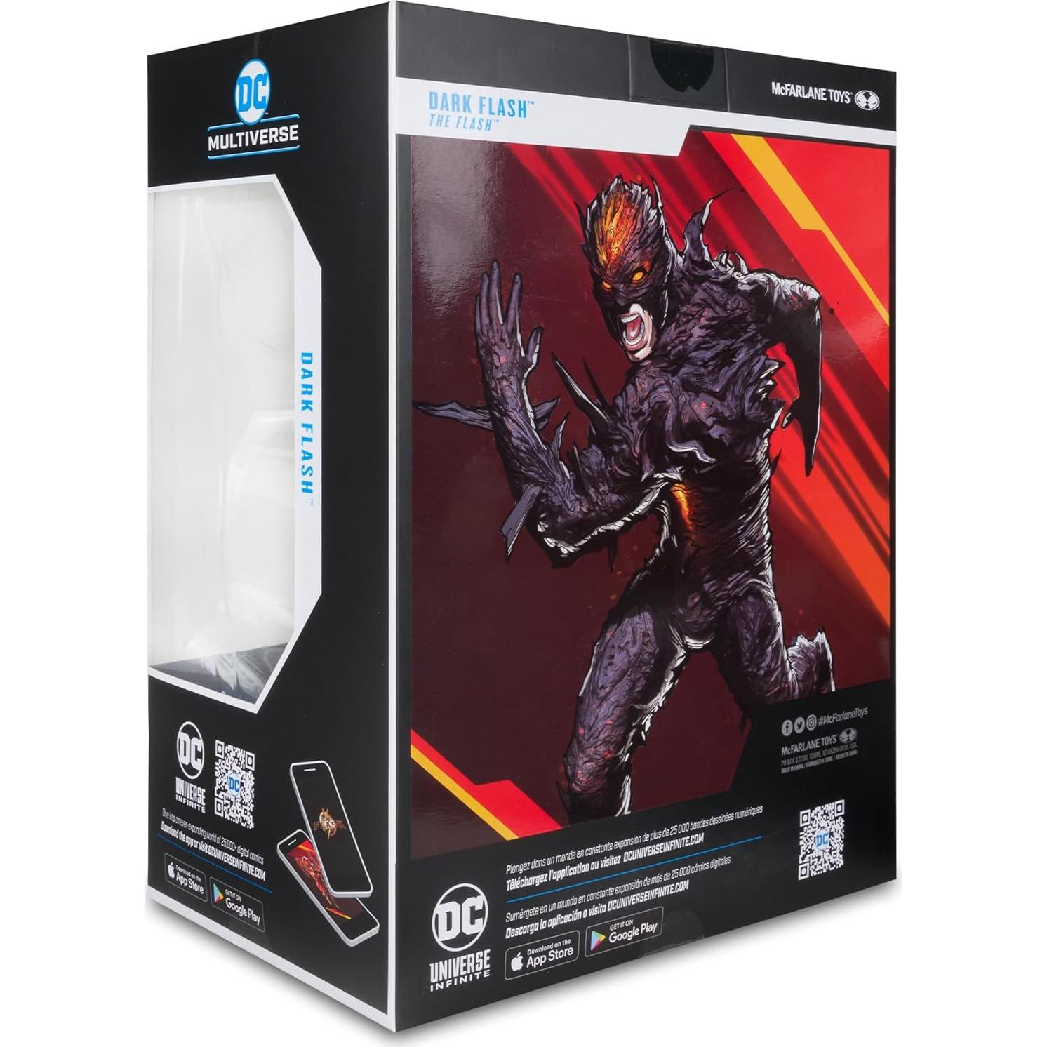 Estatua Flash Oscuro McFarlane Toys 30,48 cm Detallada