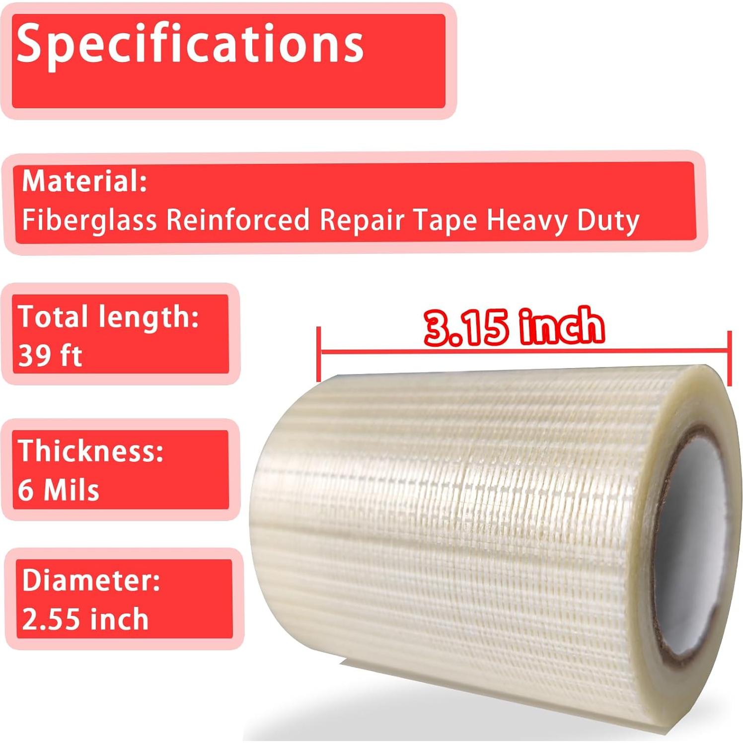 Cinta de reparación impermeable Birllaid 7,62cm x 11,89m