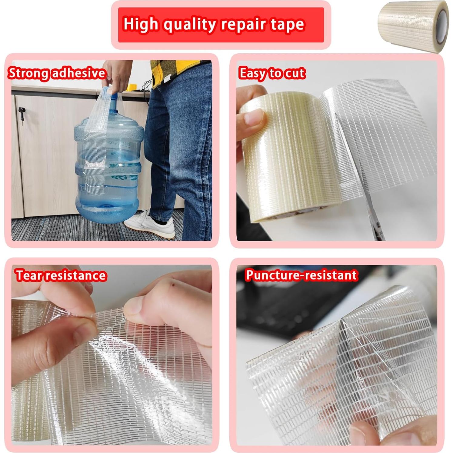 Cinta de reparación impermeable Birllaid 7,62cm x 11,89m