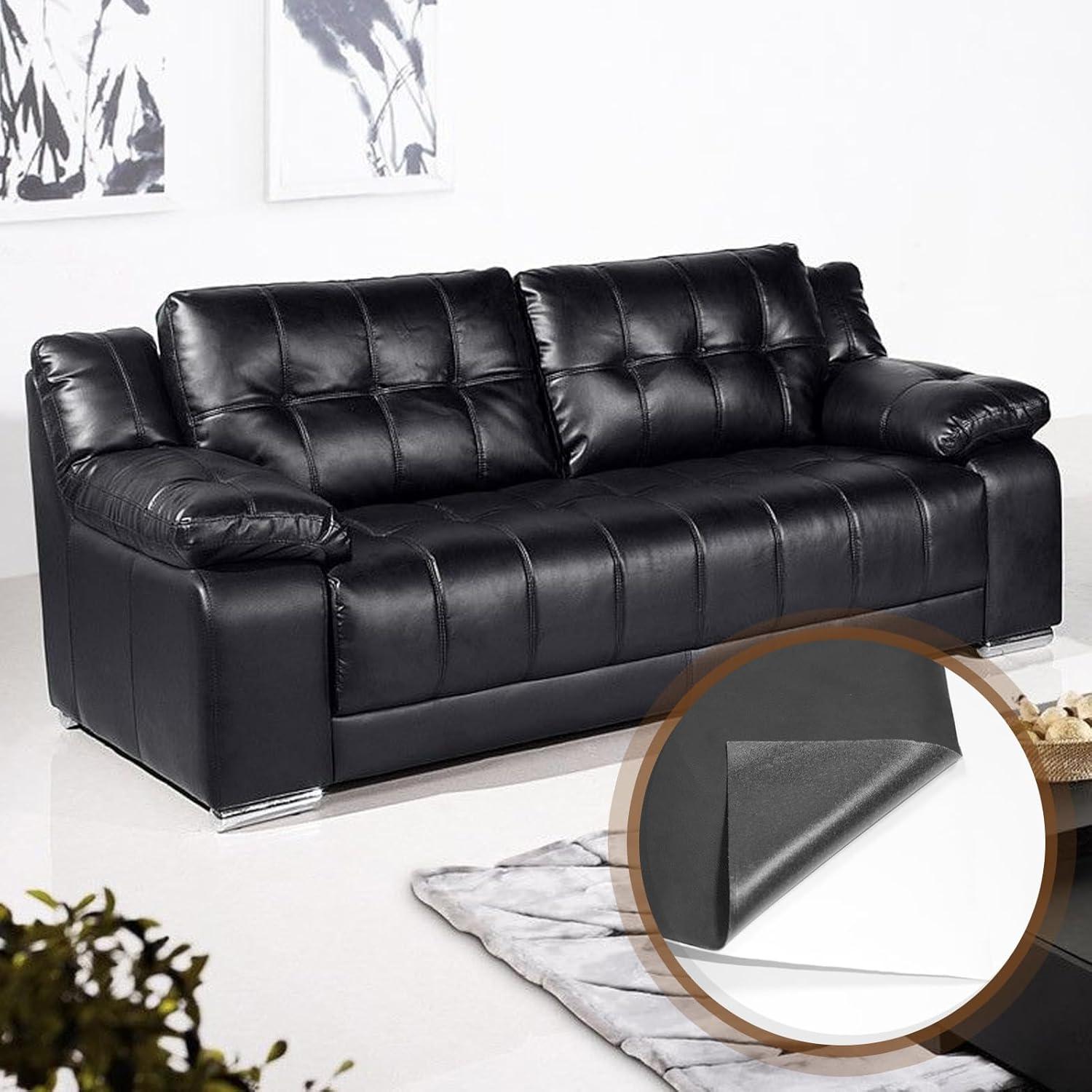 Kit Reparación Cuero CHEIGHY Autoadhesivo 1.98m Negro