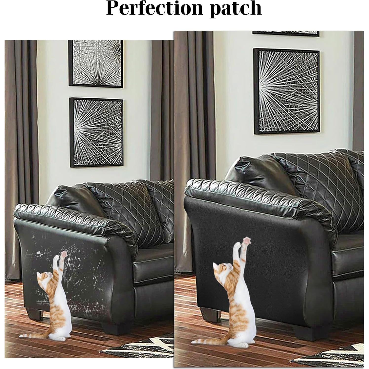 Kit Reparación Cuero CHEIGHY Autoadhesivo 1.98m Negro