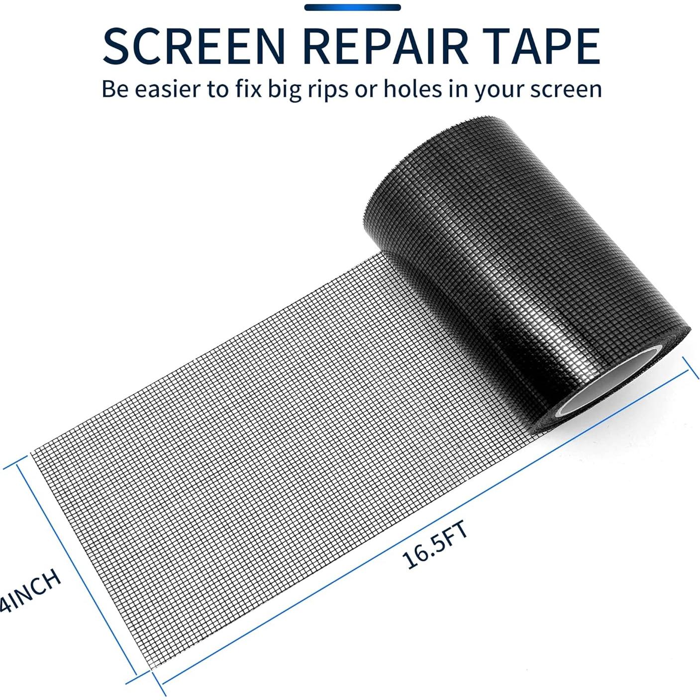 Cinta de Reparación de Pantalla SANKEMU 10 cm x 5 m Negra