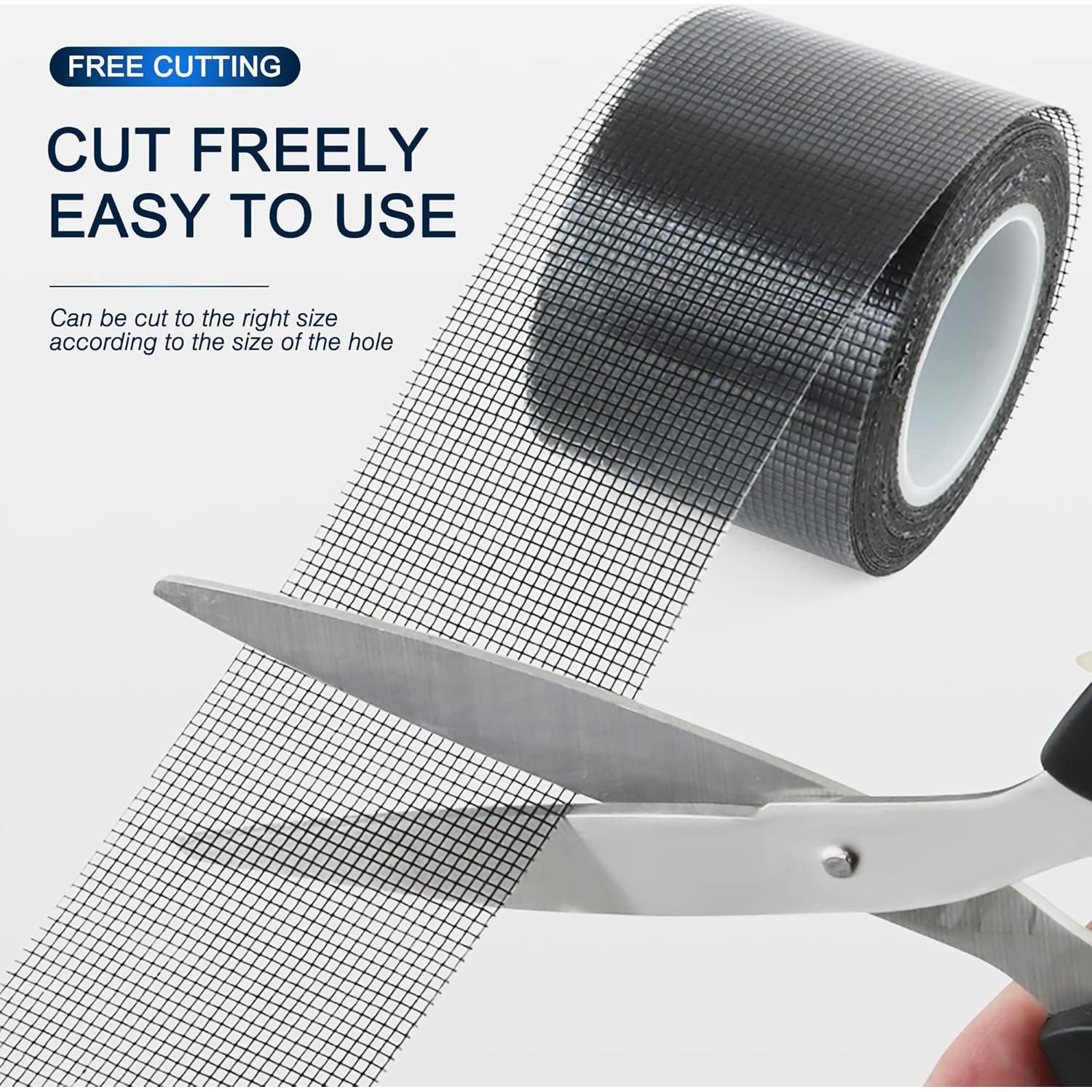 Cinta de Reparación de Pantalla SANKEMU 10 cm x 5 m Negra