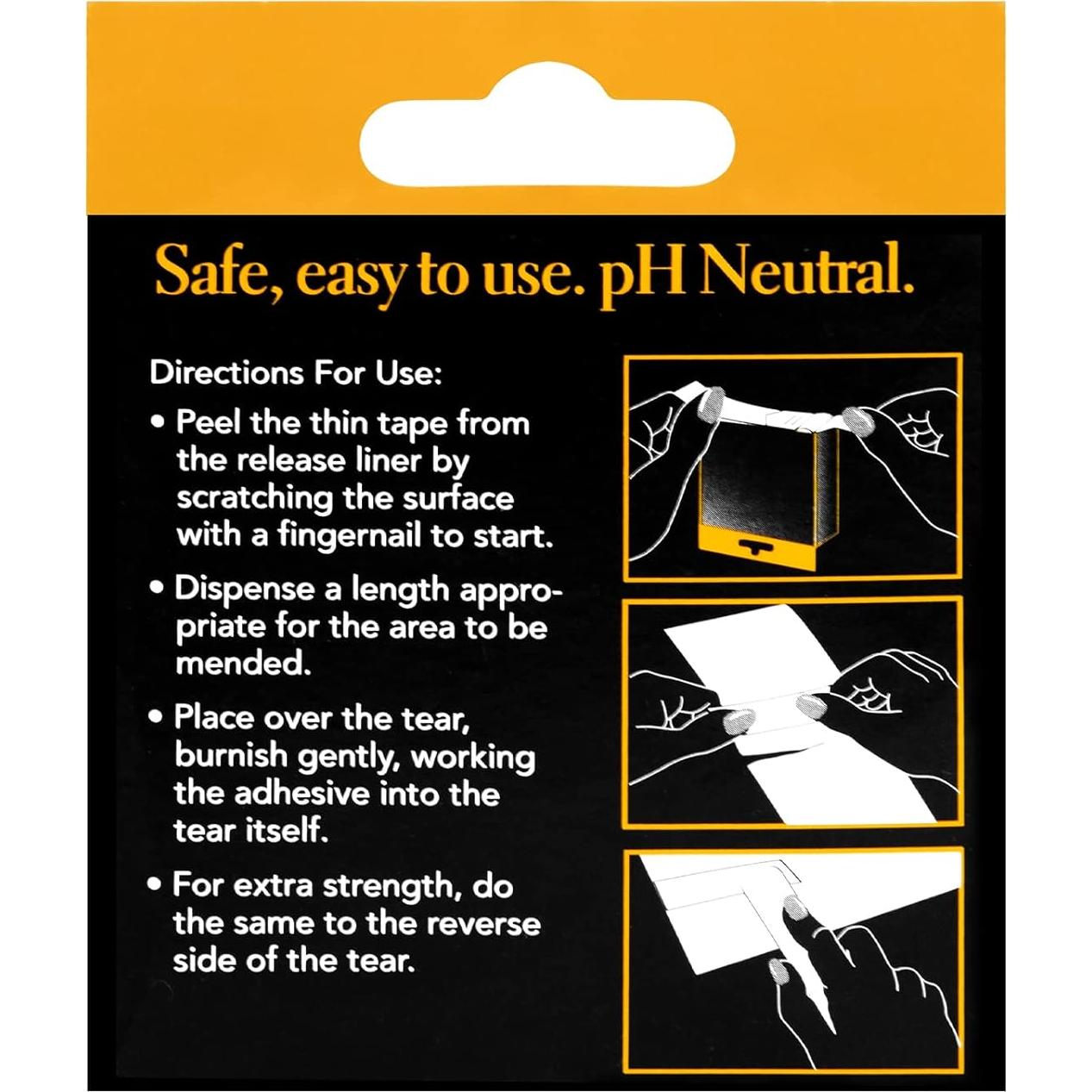 Cinta de Reparación Archival Lineco 1" x 10,67 m Transparente