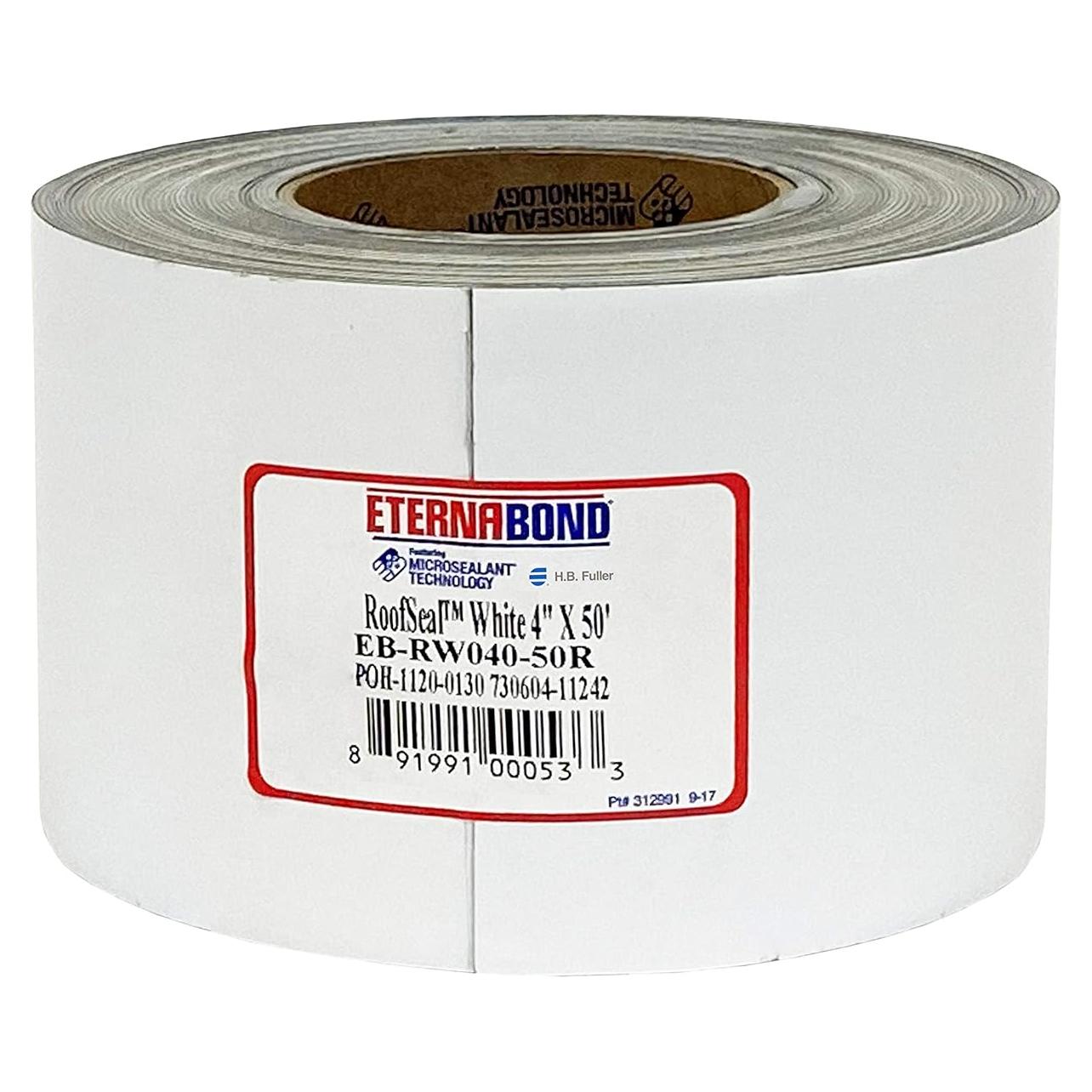 Cinta de Reparación EternaBond RoofSeal 10,16 cm x 15,24 m Blanco
