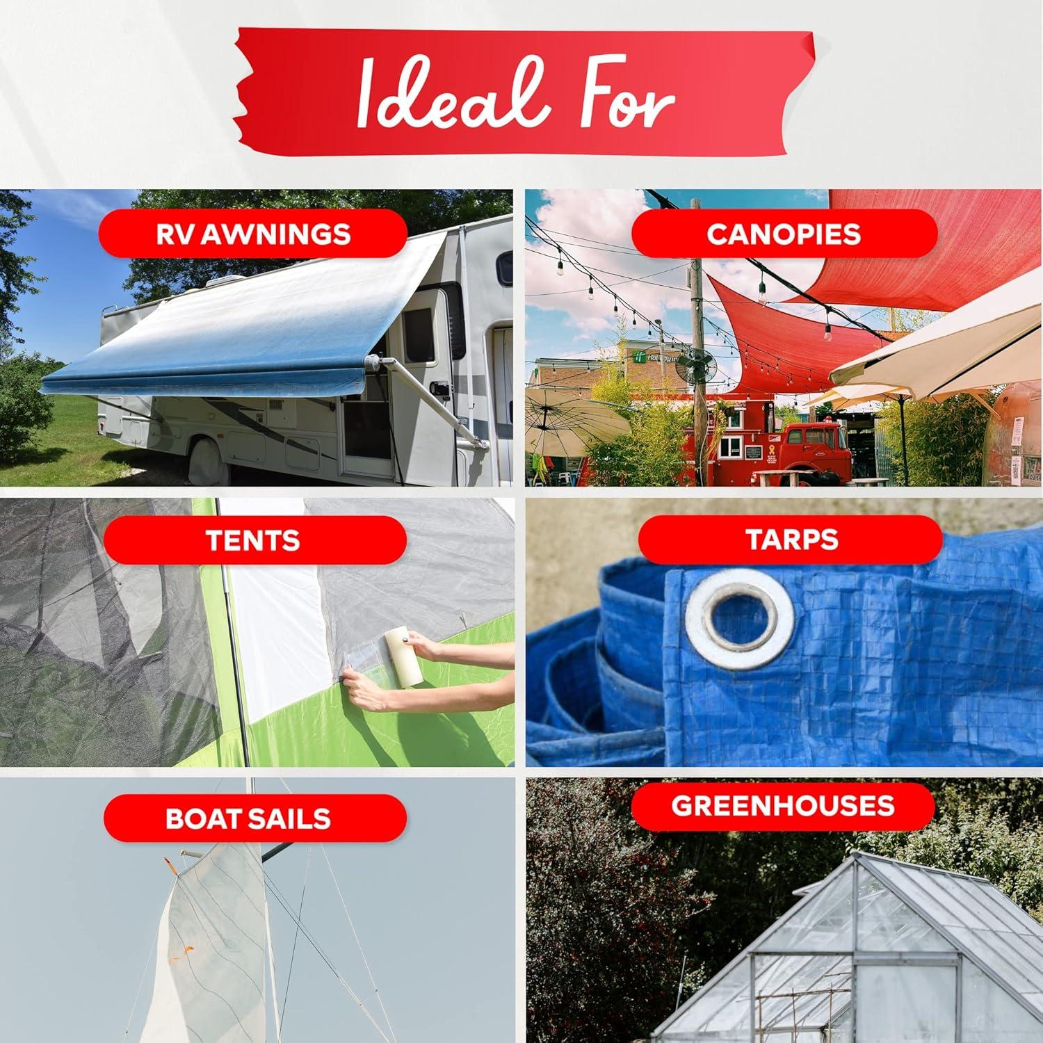 Cinta de Reparación Impermeable XFasten 15,24x9,14m