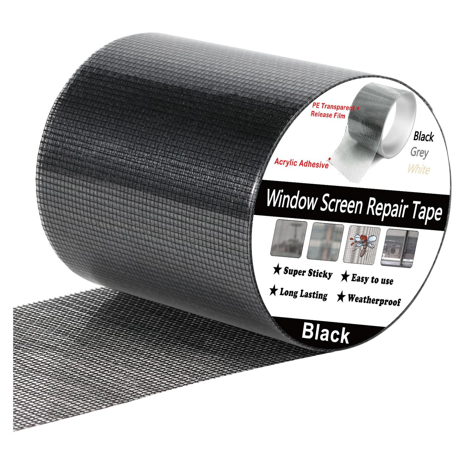 Cinta de Reparación de Pantallas Wohohoho 7,6 m Negra