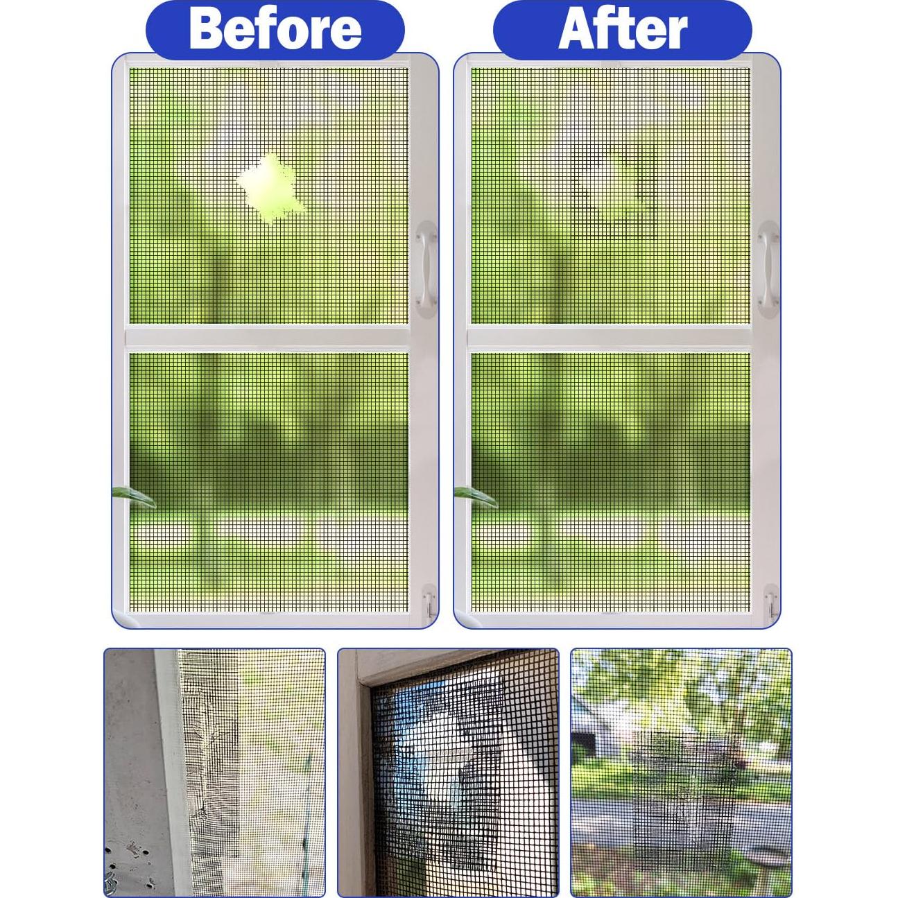 Cinta de Reparación de Pantallas Wohohoho 7,6 m Negra