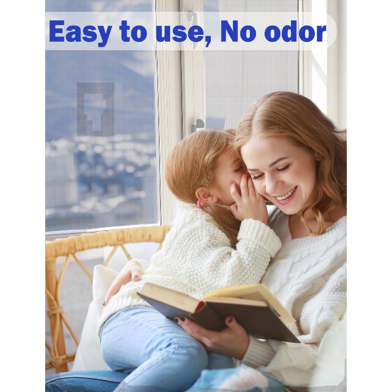 Cinta de Reparación de Pantallas Wohohoho 7,6 m Negra