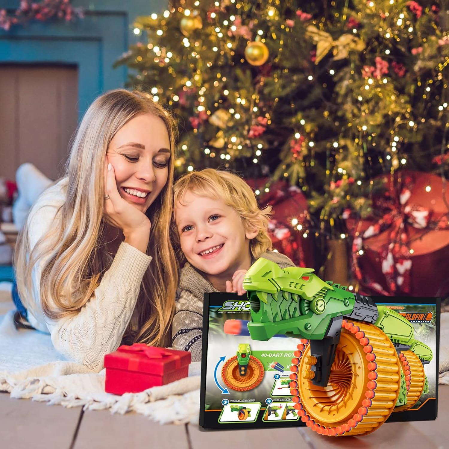 Pistola de Juguete Coldfire con 120 Balas de Espuma 15m