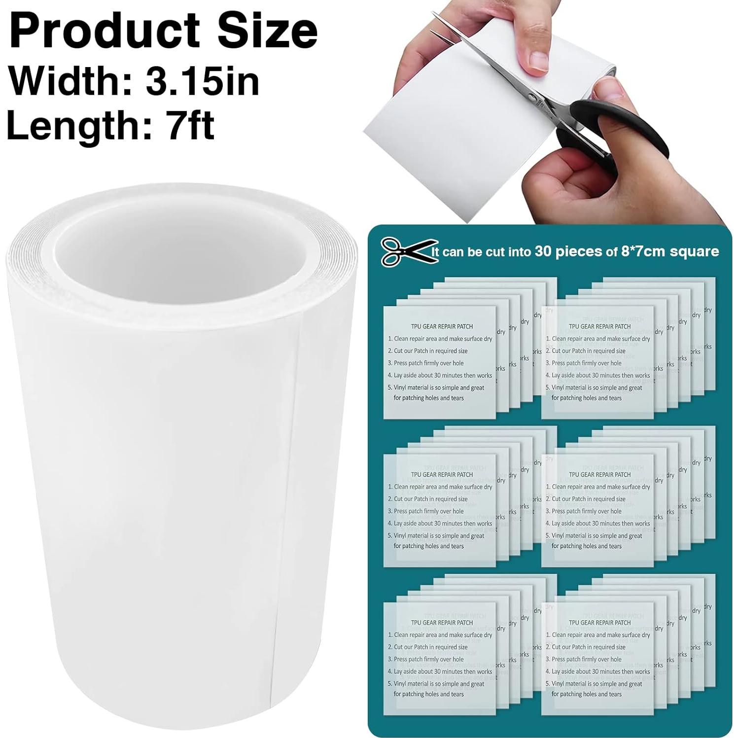 Kit de reparación inflable Birllaid 0.91 x 2.13 m TPU