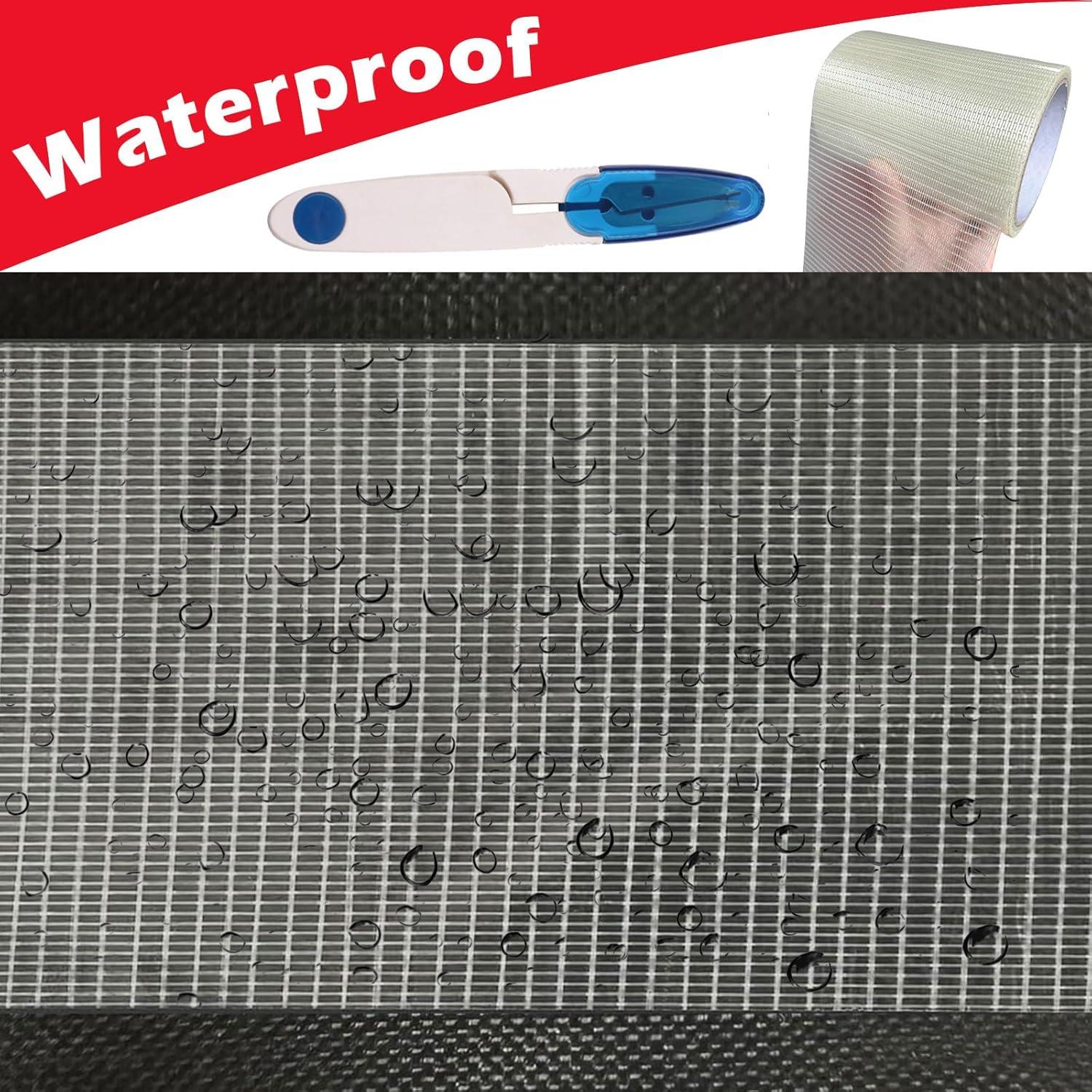 Kit de Cinta de Reparación de Toldos 5" x 12,7 m Clroursim