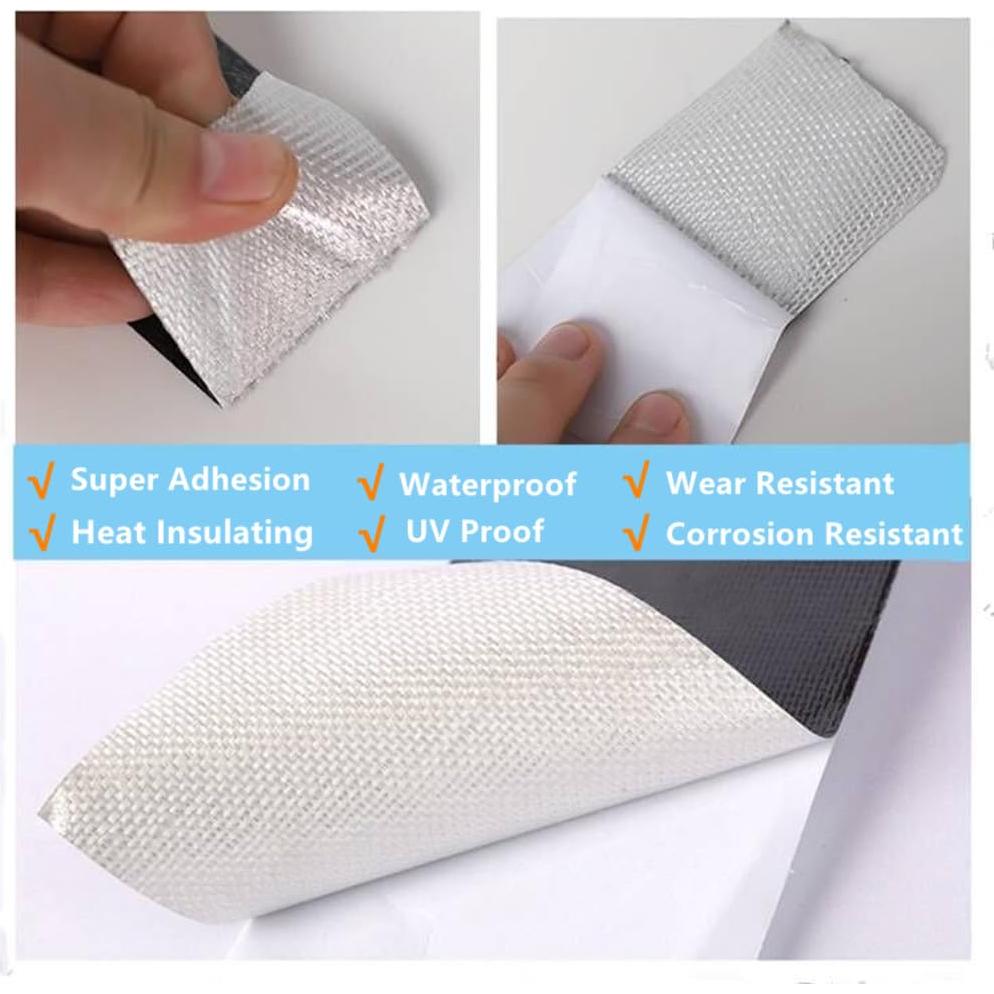 Cinta de Reparación de Toldos SHUNYUAN 7,5 m Blanca