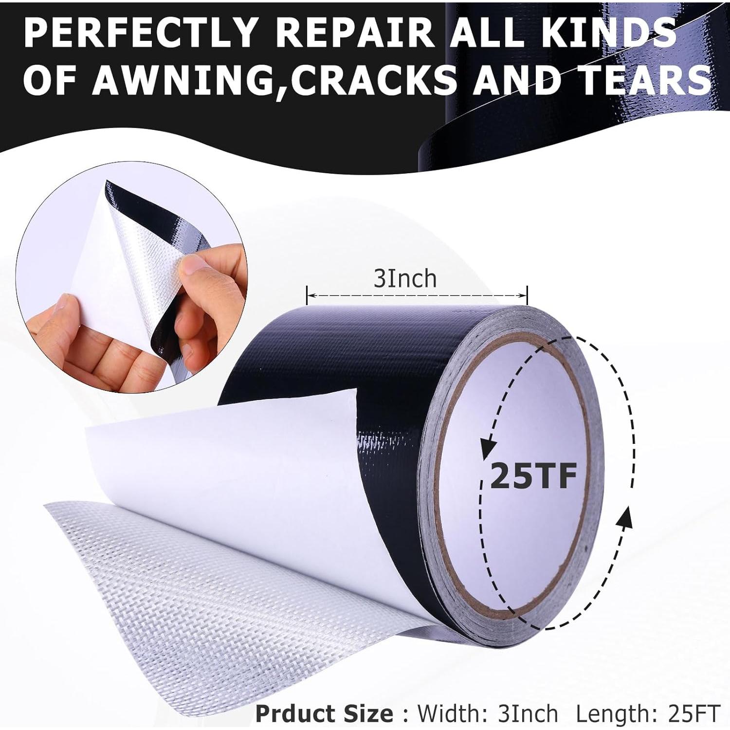 Cinta de Reparación Impermeable FDALAS 7.6cm x 7.62m