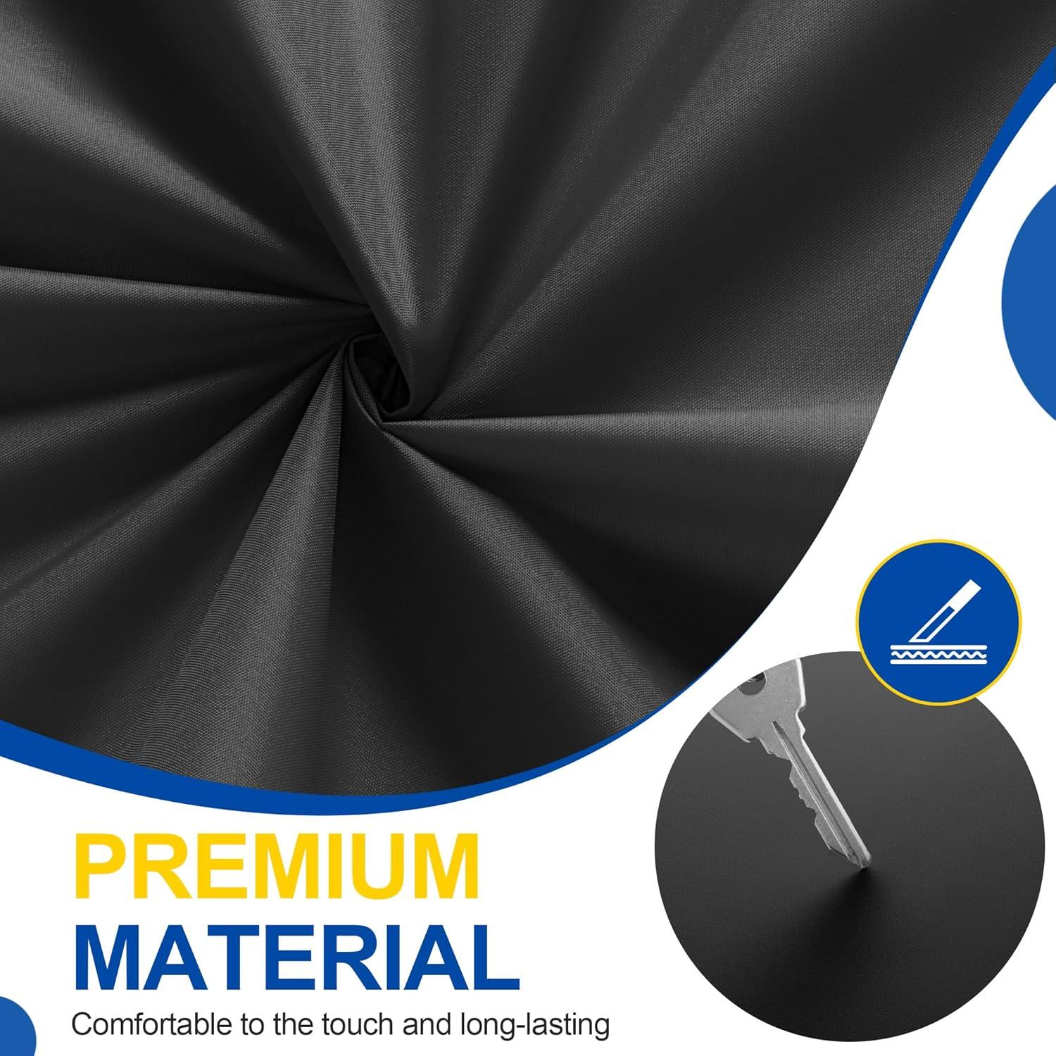 Parche de reparación autoadhesivo Sgooyir 15x160 cm negro