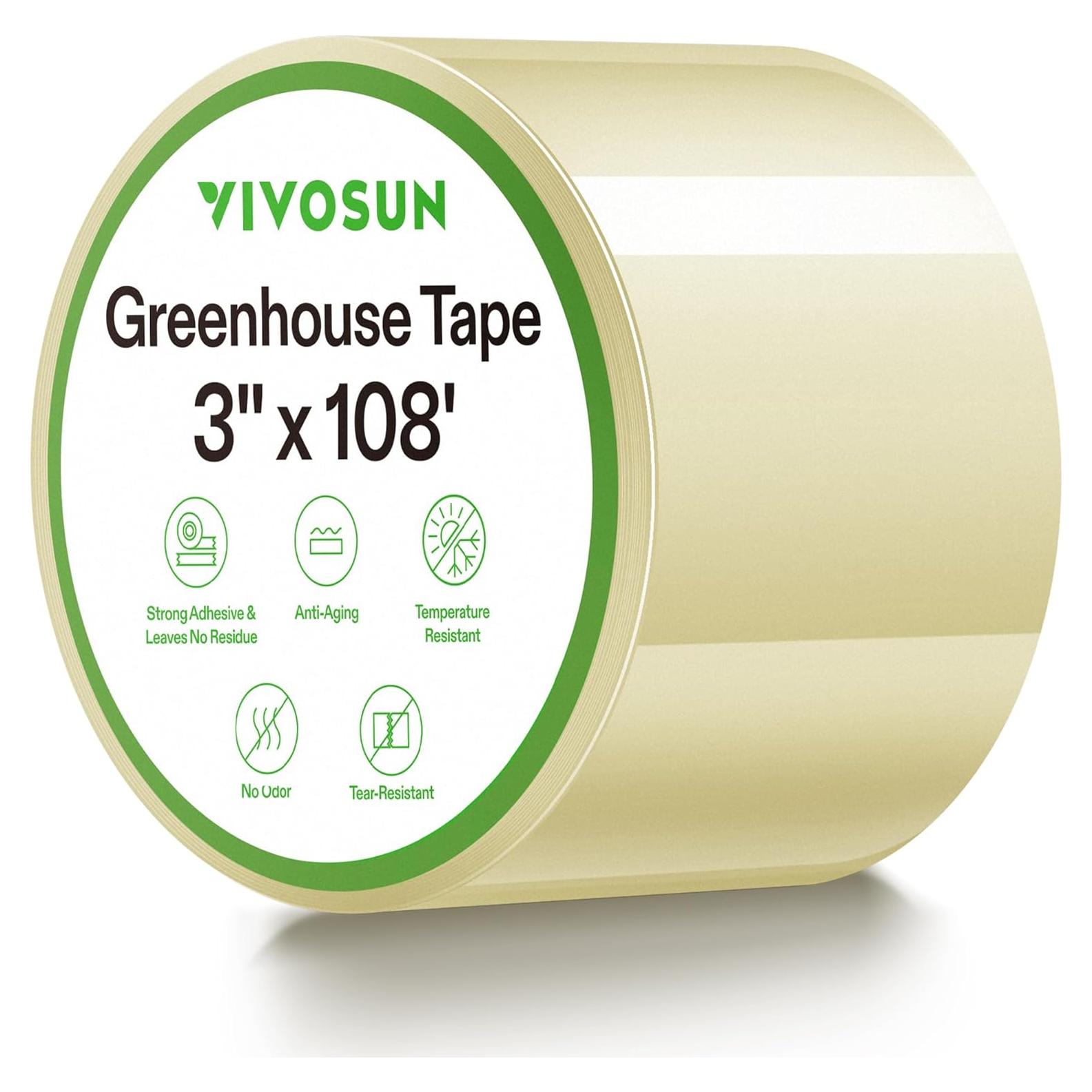 Cinta de Reparación VIVOSUN 7,62 cm x 32,92 m Transparente