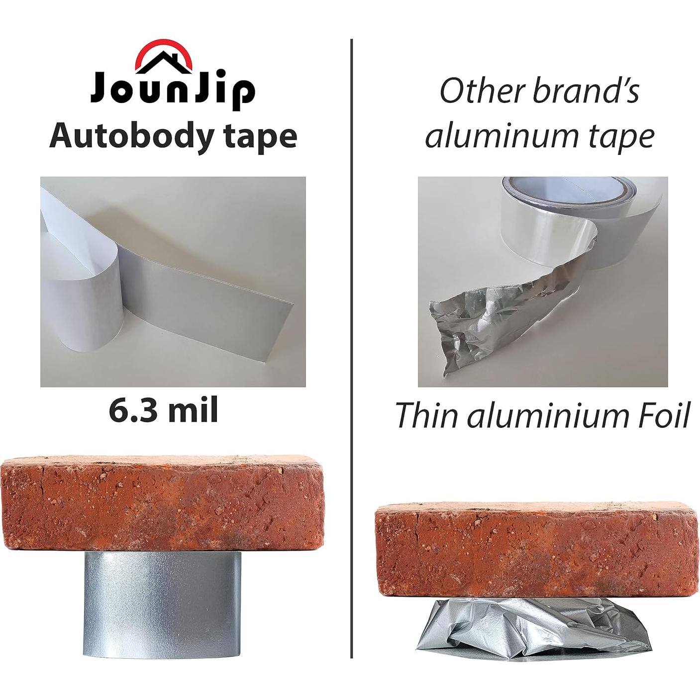 Cinta de Reparación Automotriz JOUNJIP 5.08cm x 25.4cm - 12 Unidades