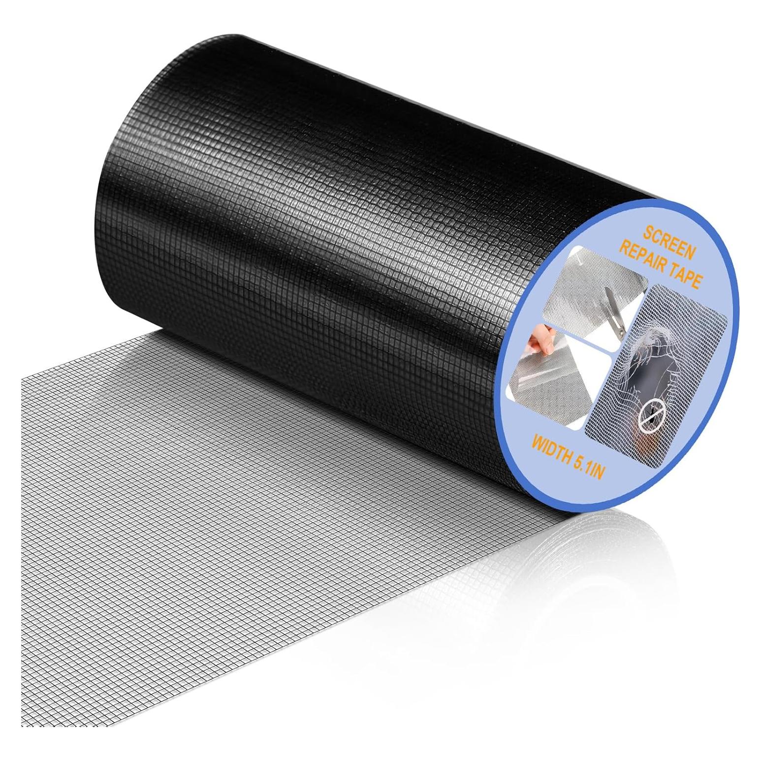 Cinta de reparación de malla 12.7cm x 6.1m CroBlissful Negra