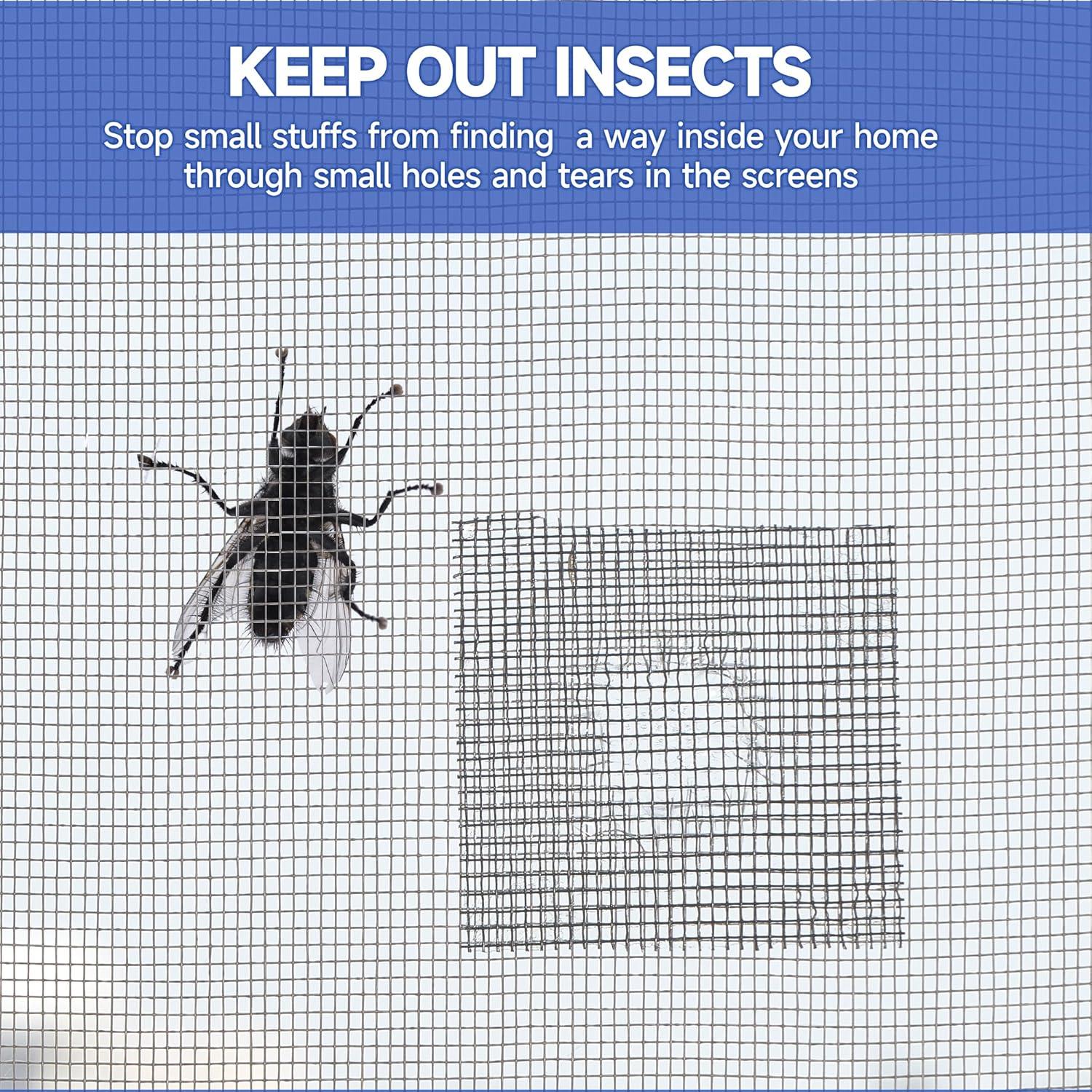 Cinta de Reparación de Pantallas Nodirz 15 FT Gris