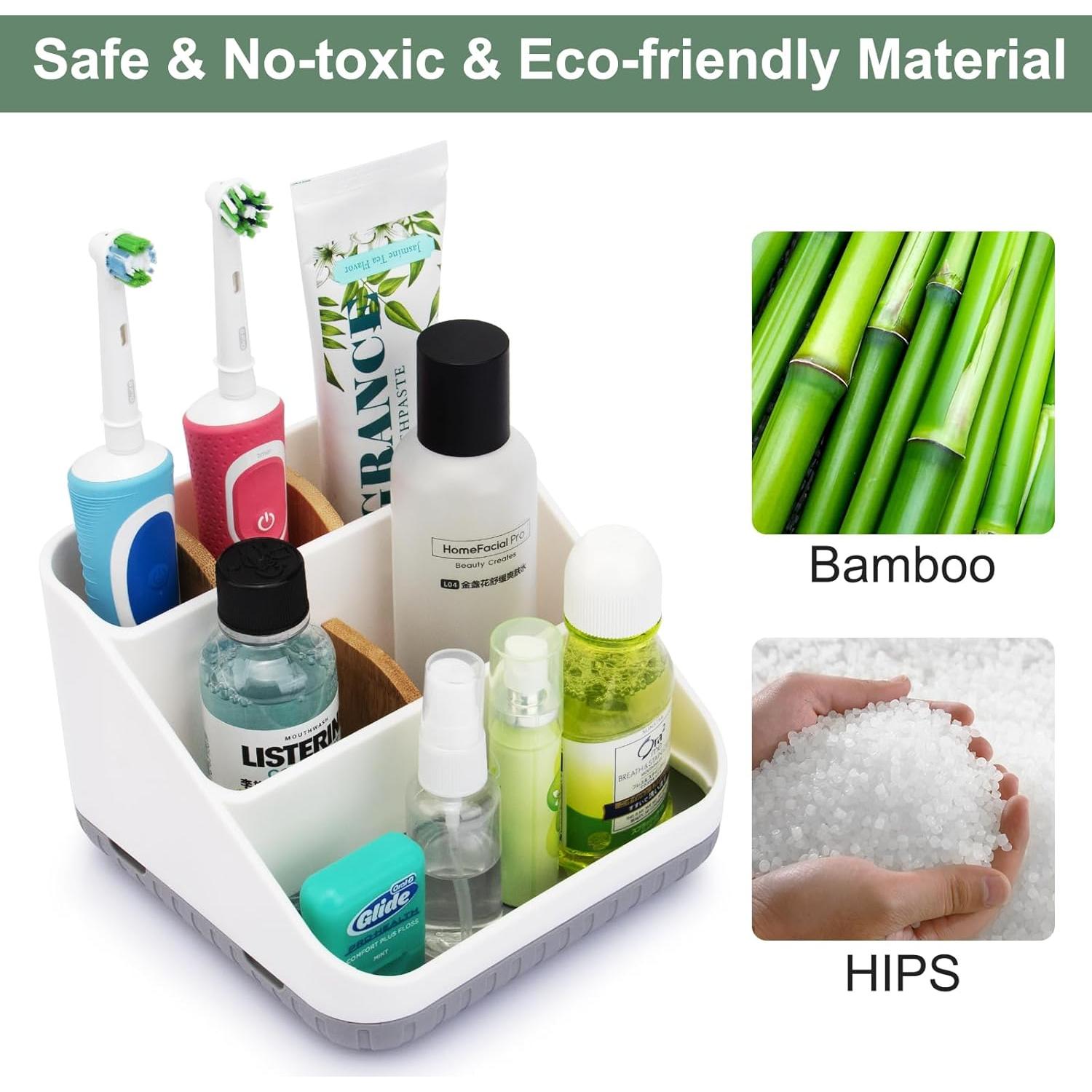 Soporte para Cepillos de Dientes Chintu Blanco 6 Ranuras