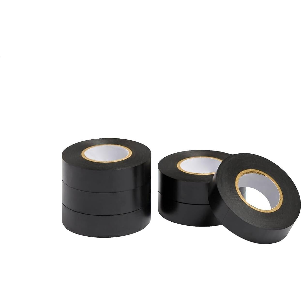 Cinta Adhesiva Eléctrica Amazon Basics 6 Rollos 1,91 cm x 18,29 m