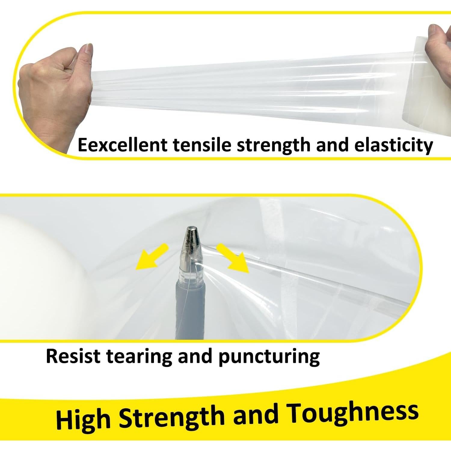 Cinta de Reparación de Invernadero Chicarry 10,16 cm x 32,77 m