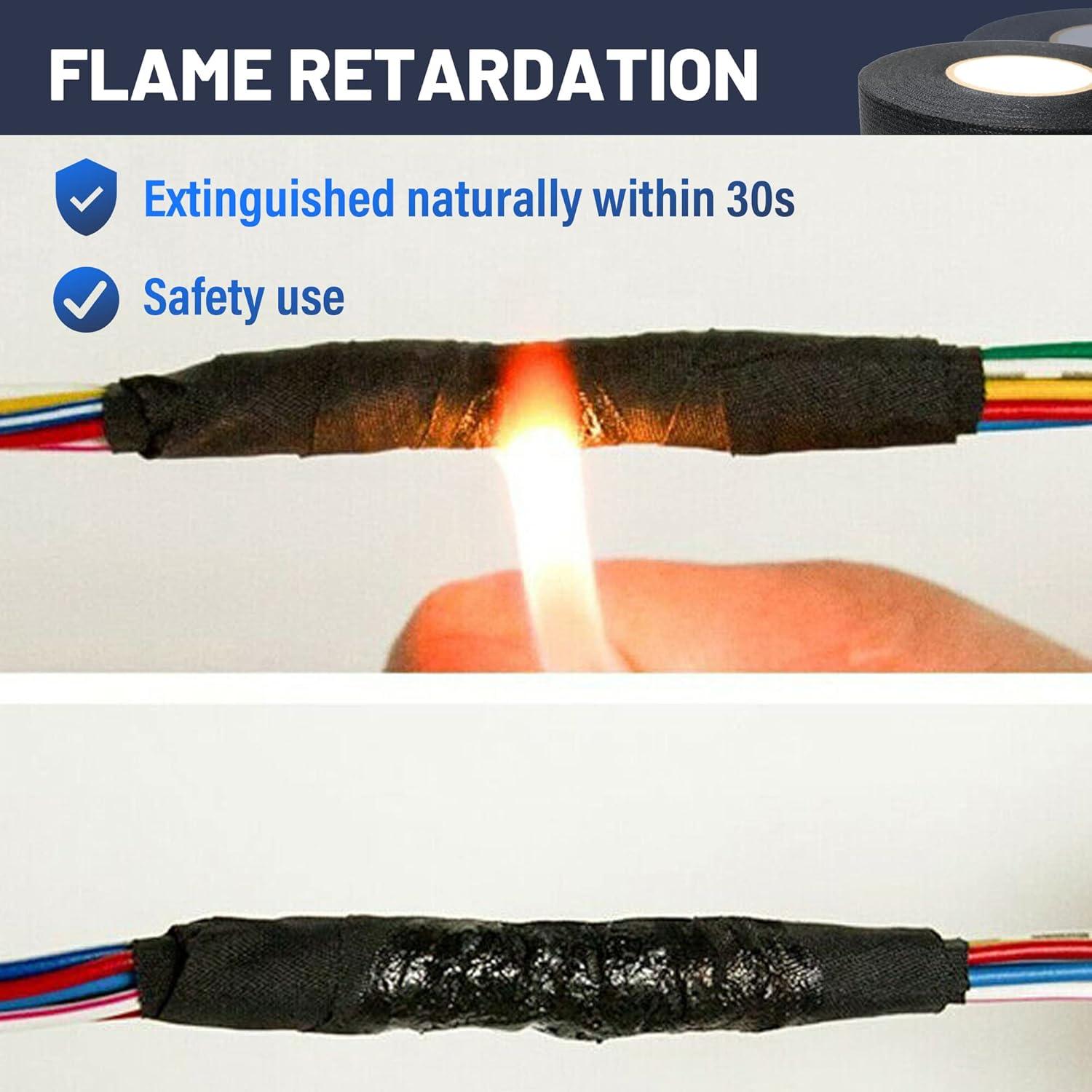 Cinta de tela autoadhesiva RED WOLF 3/4" x 50' - 5 rollos