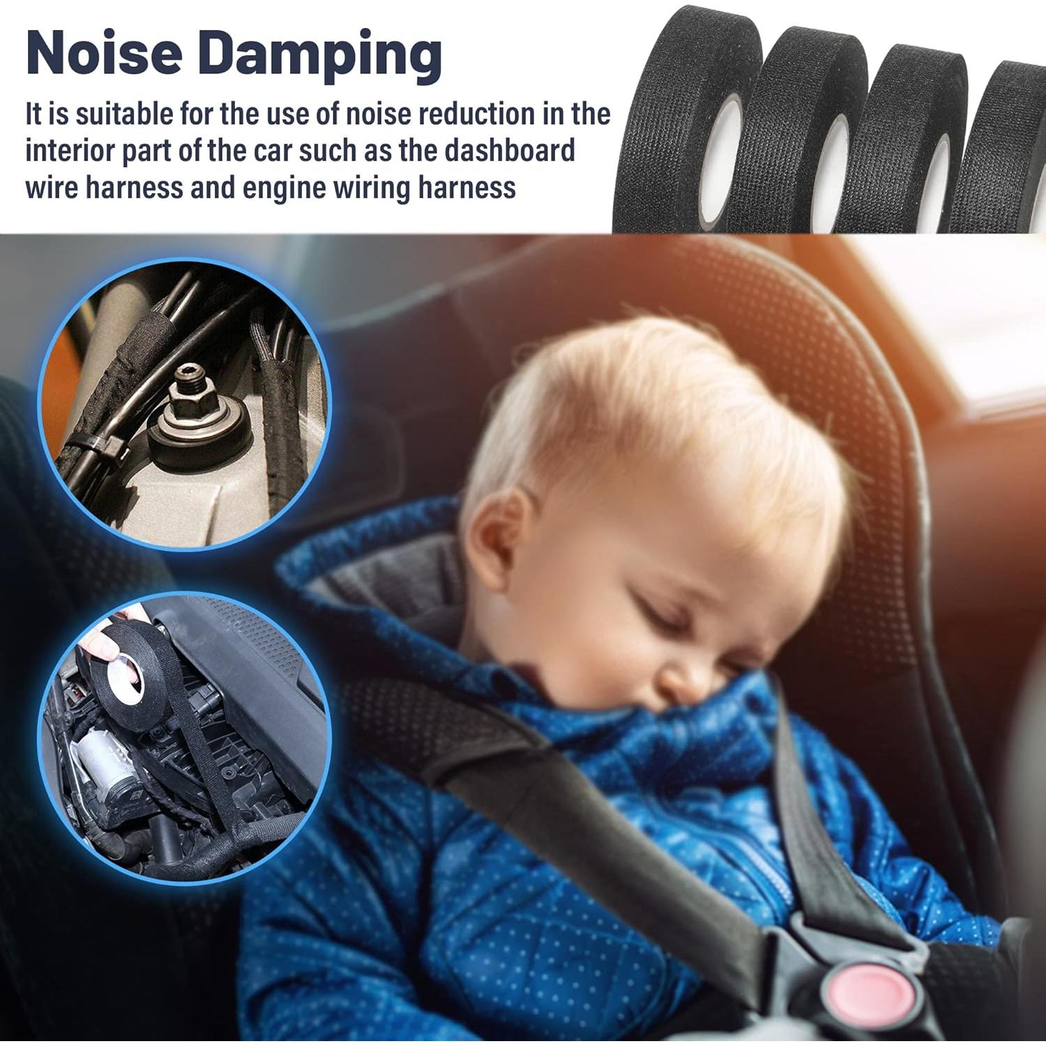 Cinta de tela autoadhesiva RED WOLF 3/4" x 50' - 5 rollos