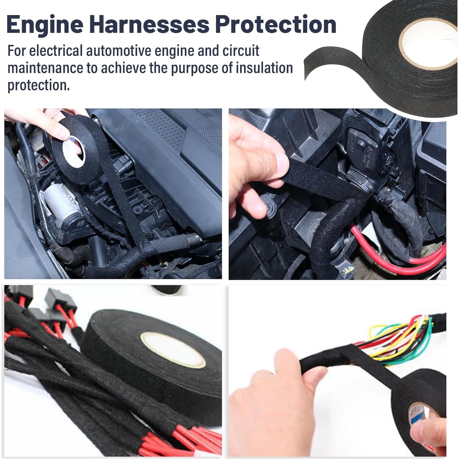 Cinta de tela autoadhesiva RED WOLF 3/4" x 50' - 5 rollos