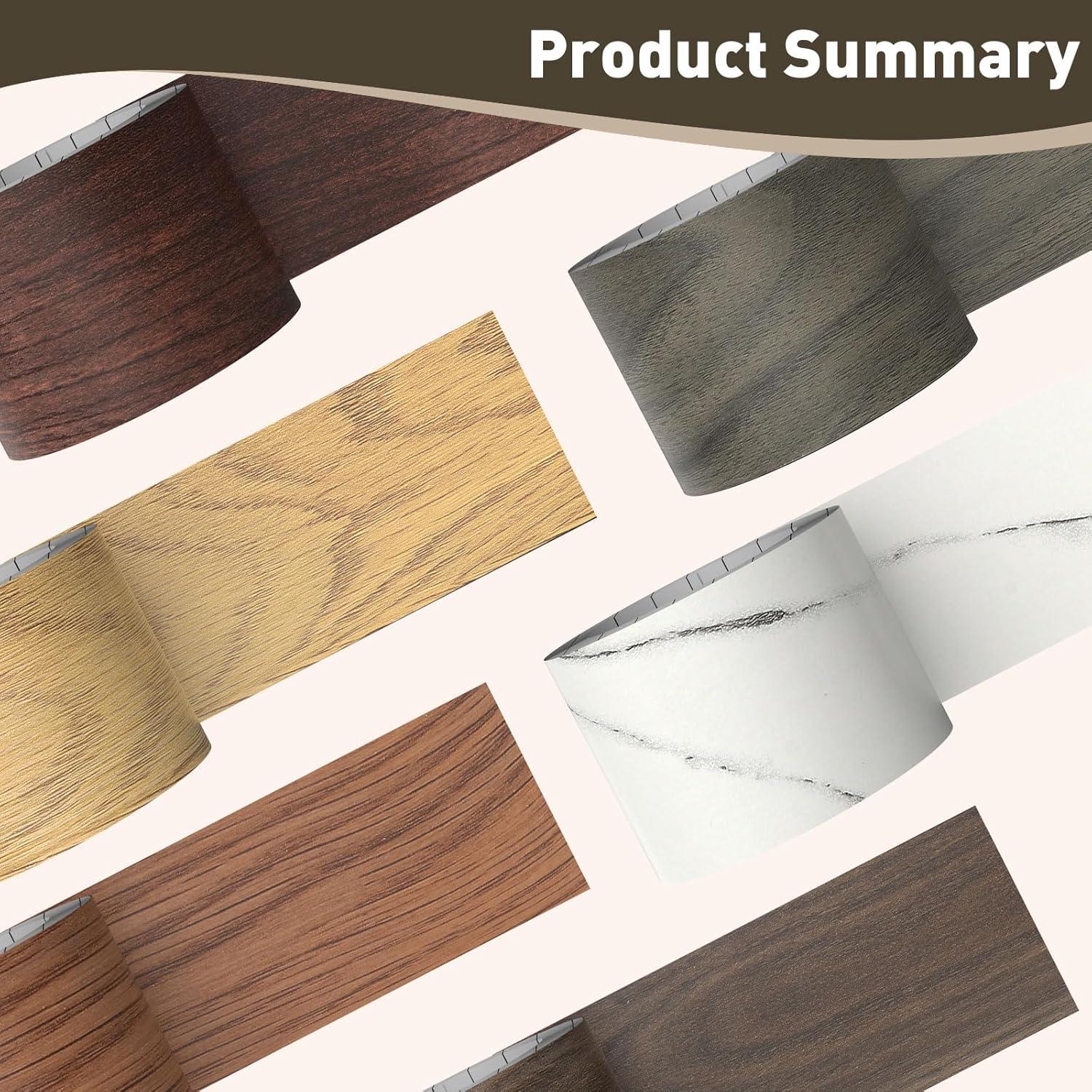 Cinta de Reparación de Grano de Madera ZYJT 61 cm x 4.57 m Nogal