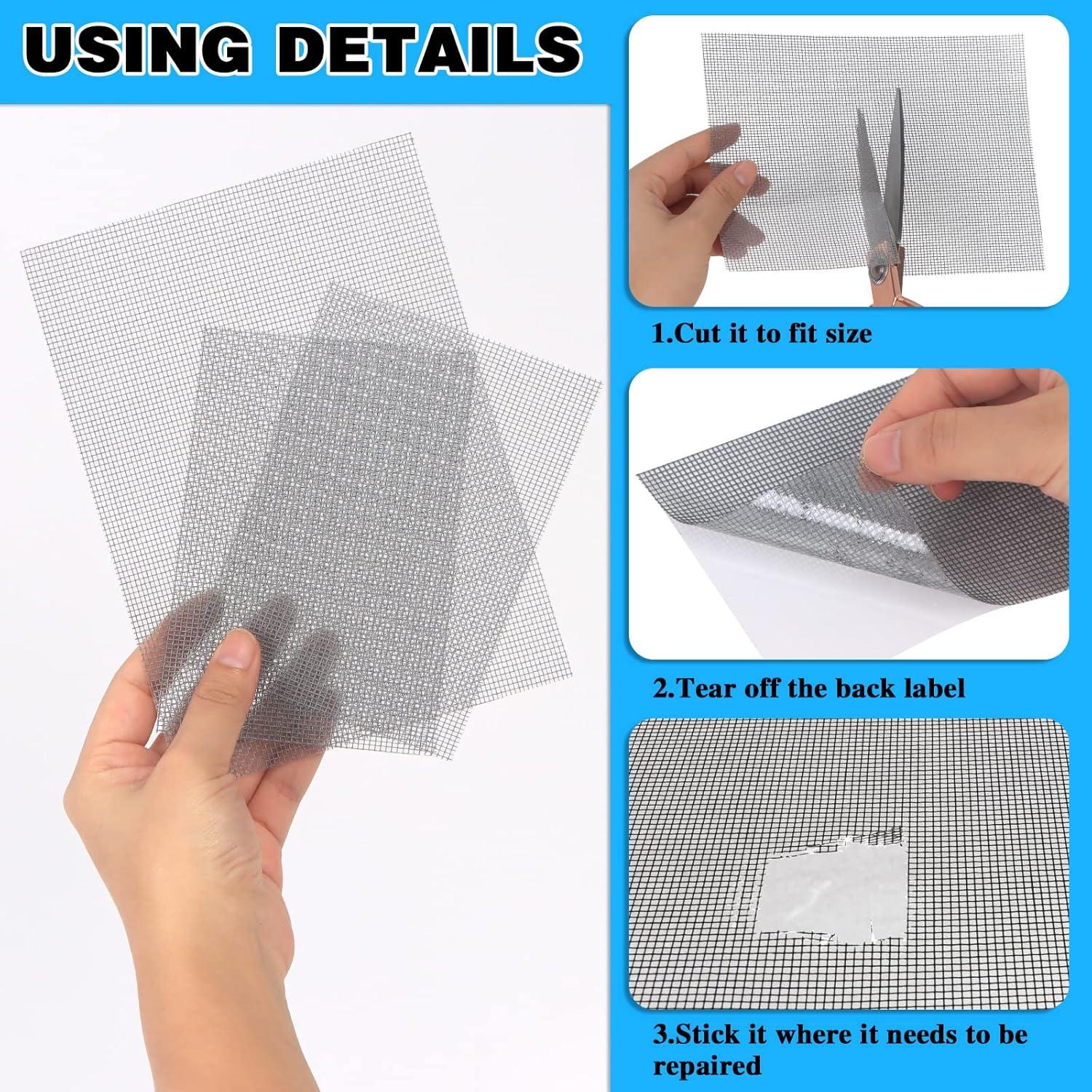 Kit de Reparación de Pantallas AOBOPLE 24 Piezas 13x18cm