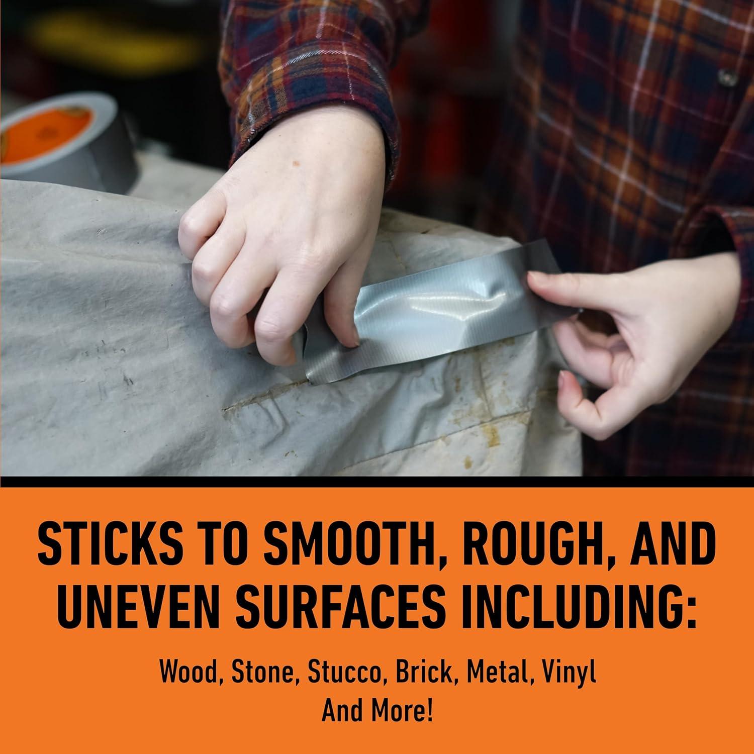 Cinta Adhesiva Gorilla 48 mm x 9.14 m Plata Resistente