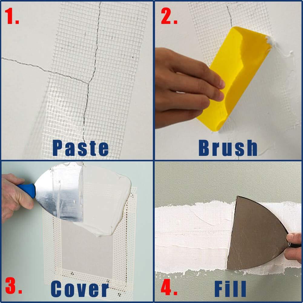 Cinta para Juntas de Drywall LYLTECH 1.88" x 54.86m Fibra de Vidrio