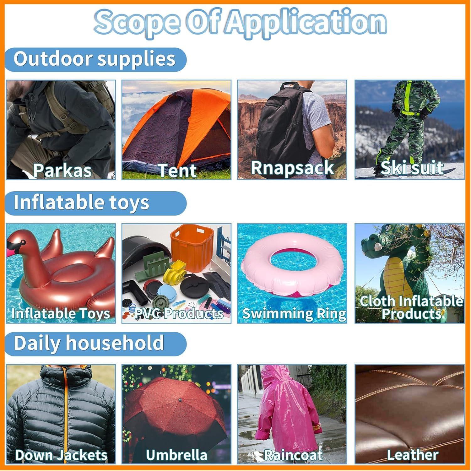 Cinta Impermeable TPU 3.15x1.52m para Reparar Inflables