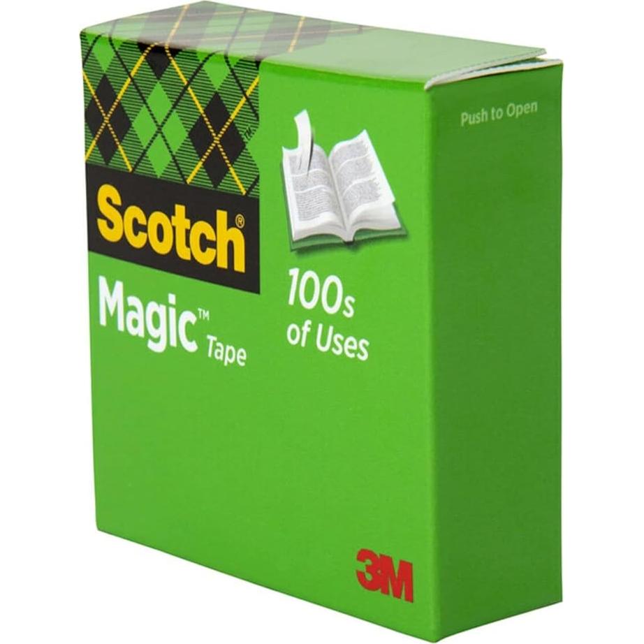 Cinta Mágica Scotch 3 Rollos 1,91 x 254 cm Invisible