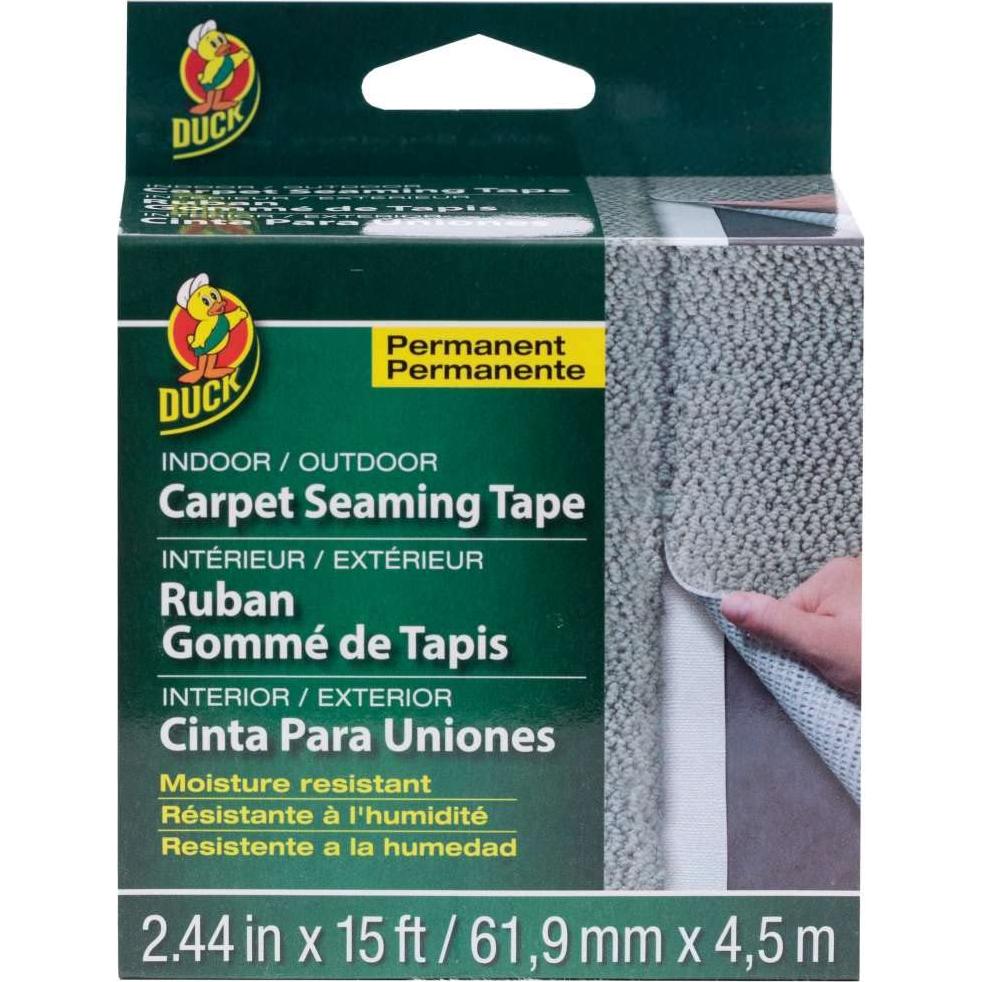 Cinta de unión de alfombra Duck Brand 6,19 cm x 4,57 m