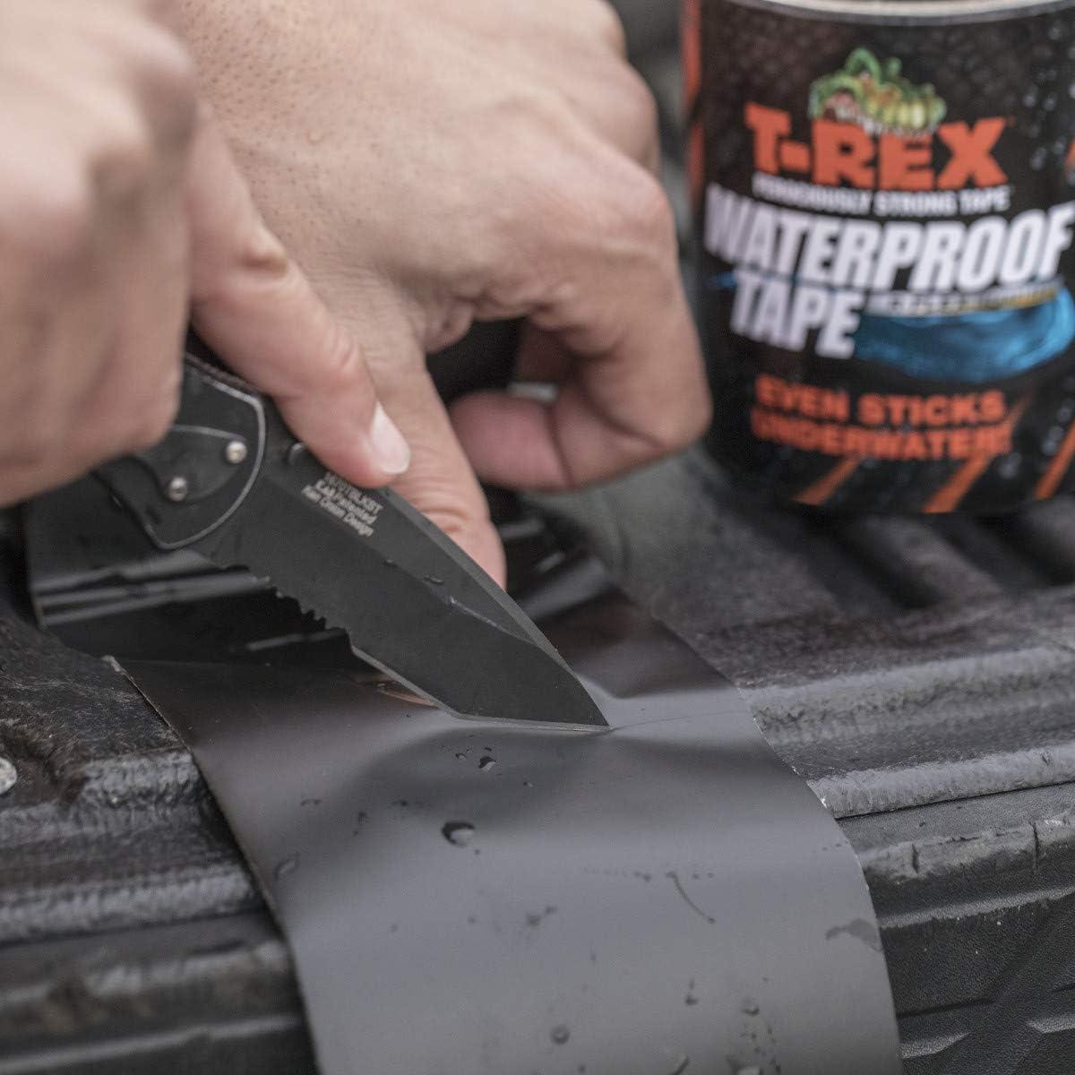 Cinta Impermeable T-Rex 10,16 cm x 1,52 m Negra