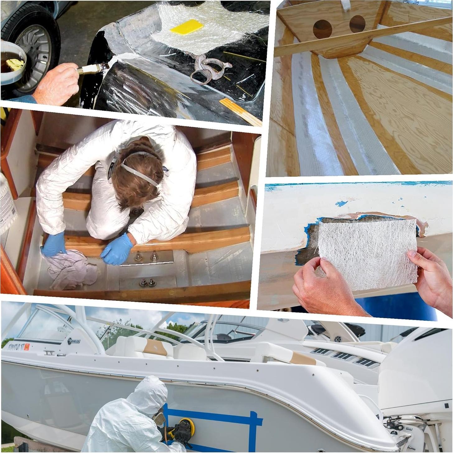 Cinta de Mat de Fibra de Vidrio Etossan 10 Yds x 10 cm