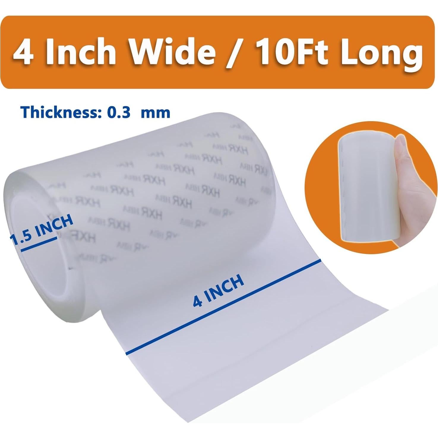 Cinta de Reparación Transparente Wensskku 10,16 cm x 3,05 m