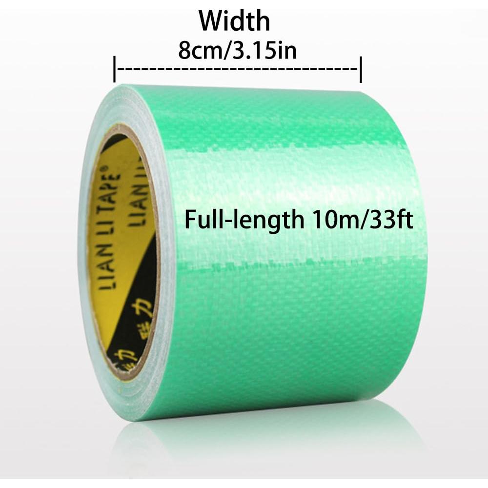 Cinta de Reparación Impermeable 4every 8m Verde UV